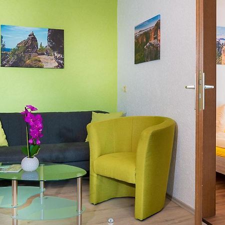 4-Bettzimmer Saechsische Schweiz Mittelndorf Bagian luar foto